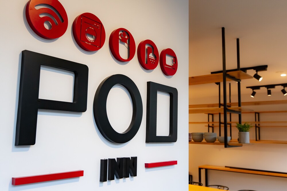 Interior entrance, Pod Inn