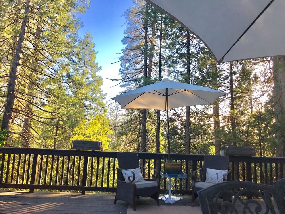 Cabin home with Walk to Downtown with Twain Harte Lake access in Twain