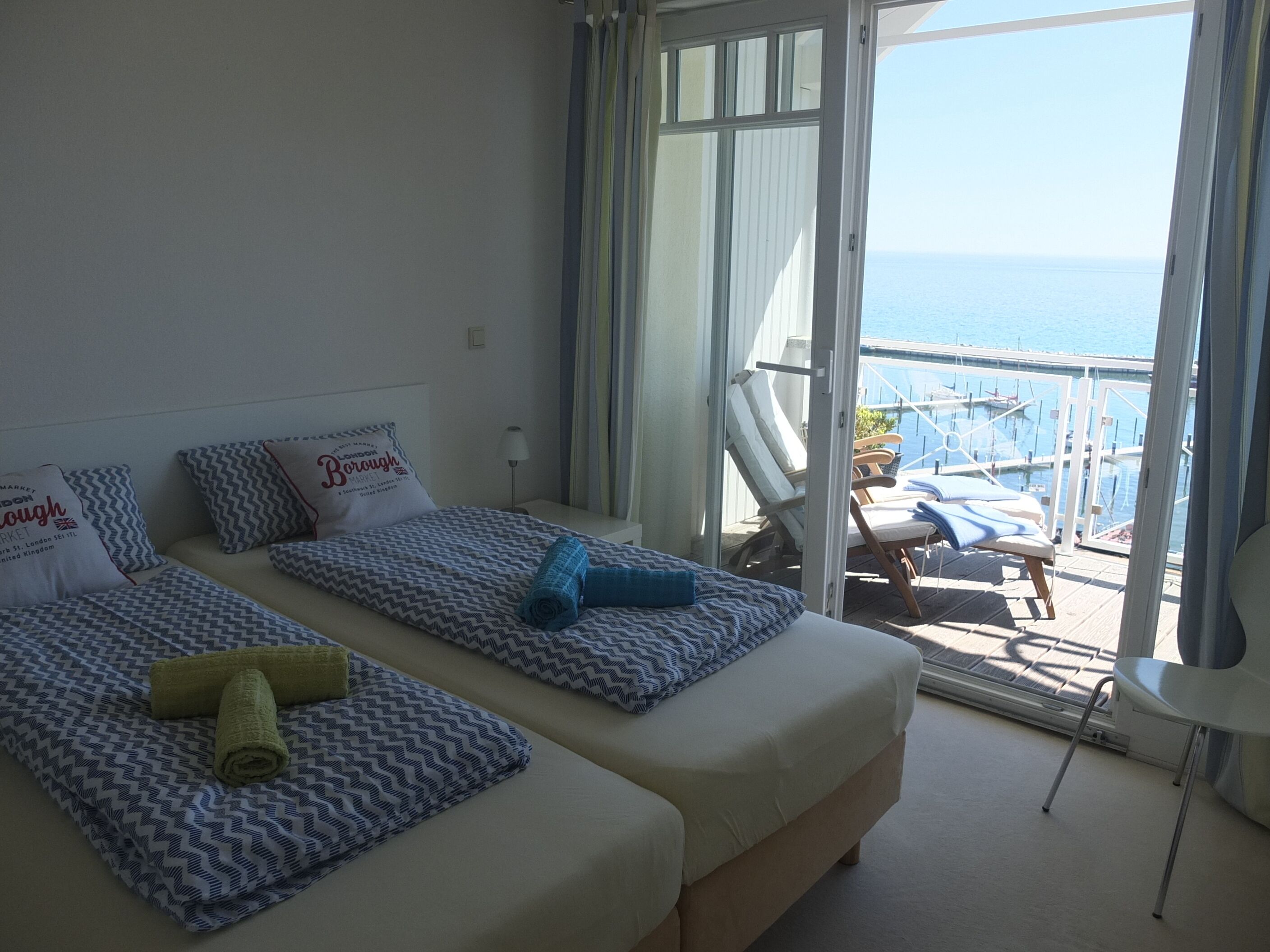 Luxury penthouse in the FIRST ROW by the sea with 180 degree water views in Sassnitz in Sassnitz, Germany