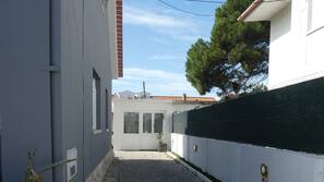 Blackout curtains, iron/ironing board, free WiFi, linens