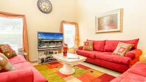 Flat-screen TV, computer