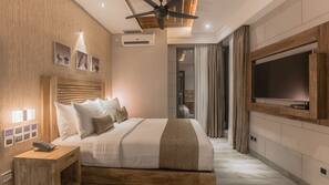 Premium bedding, Select Comfort beds, in-room safe