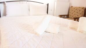 Premium bedding, individually decorated, individually furnished