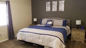 2 bedrooms, free wired internet