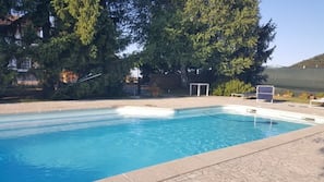Seasonal outdoor pool