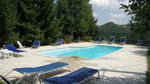 Seasonal outdoor pool