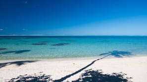 Beach nearby, white sand