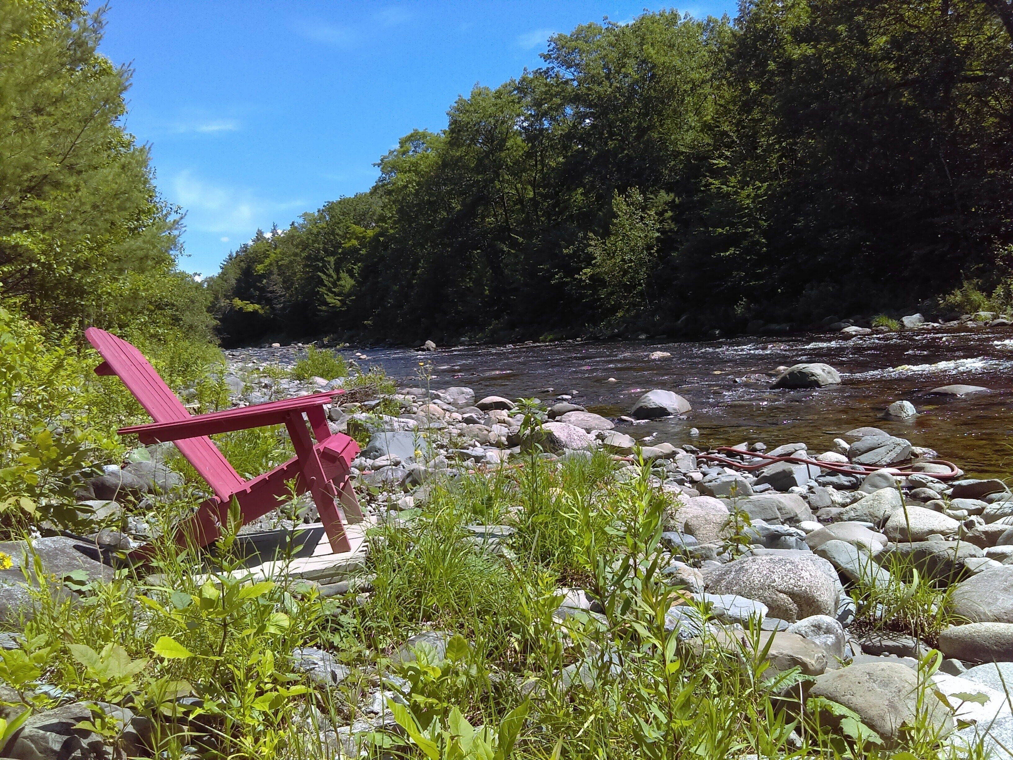 Private Two Acre Campsite On Beautiful Maine Stream With Cozy