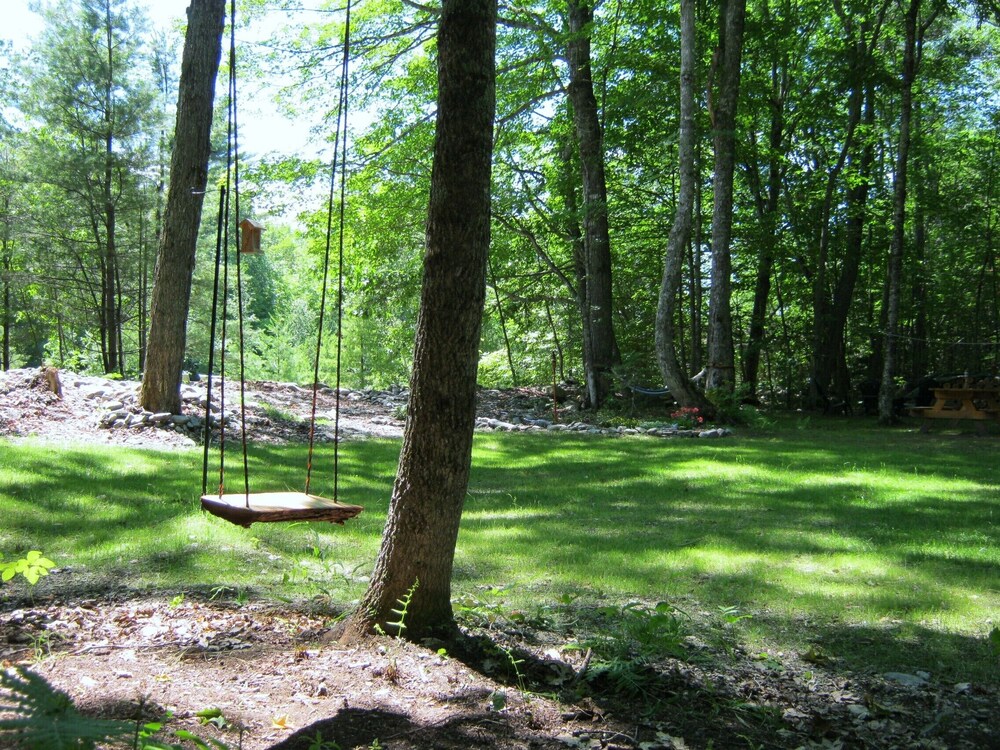 Private Two Acre Campsite On Beautiful Maine Stream With Cozy