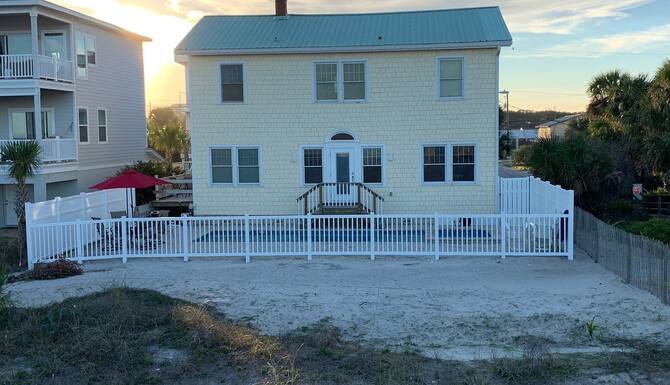 Relaxed Cancellation Policy Oceanfront Home With Pool Hot Tub Fire Pit Bikes In St Augustine Fl Expedia