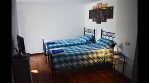 Desk, iron/ironing board, free cots/infant beds, free WiFi