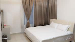 2 bedrooms, desk, iron/ironing board, free WiFi