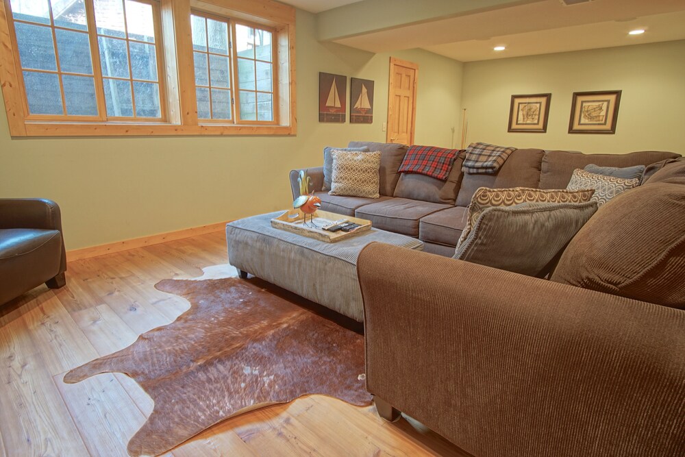 Luxury Log Home at the Sugar Shack at Lake Goshorn Allegan County Vrbo