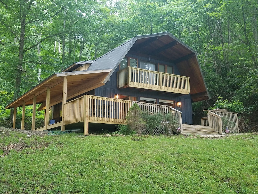 Wolf Laurel Cc Golf Front Cabin With Stunning Views In