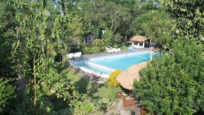 Seasonal outdoor pool