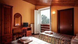 Een kluis op de kamer, een bureau, gratis babybedden, gratis wifi