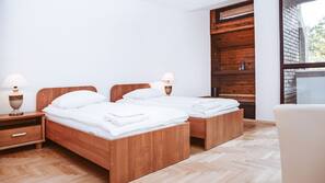 In-room safe, desk, laptop workspace, iron/ironing board