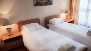 In-room safe, desk, laptop workspace, iron/ironing board