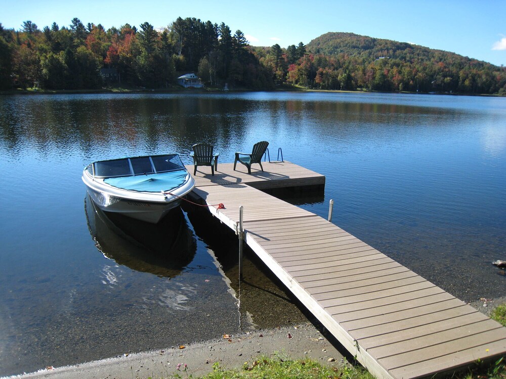 Fabulous AllSeason Lakehouse, 600' Lakefront, Lake Eden Vermont in