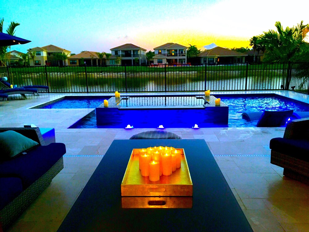 Ultra Luxury Executive Waterfront Home! European Chic! Private Pool