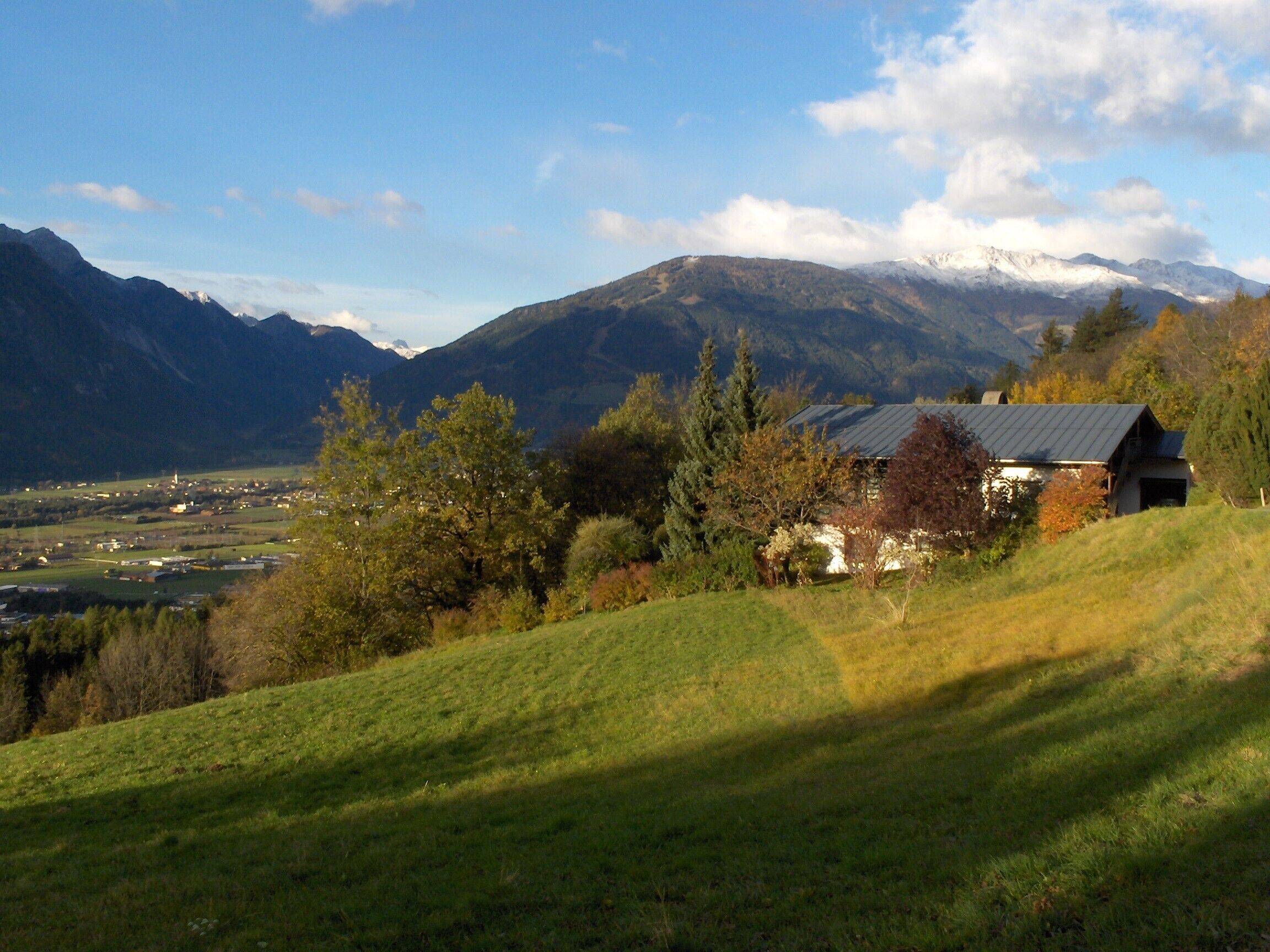Breathtaking panoramic views of the Lienz Dolomites in Doelsach in Lienz, Austria