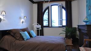 Premium bedding, individually decorated, individually furnished