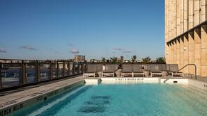 Indoor pool, seasonal outdoor pool, pool cabanas (surcharge)