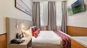 In-room safe, blackout drapes, iron/ironing board, free WiFi
