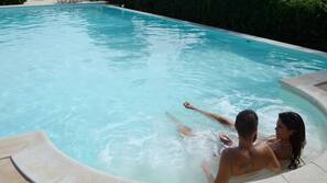 Idromassaggio all'aperto