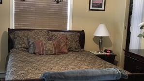 Premium bedding, pillowtop beds, individually decorated