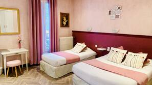 Individually decorated, individually furnished, blackout drapes