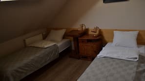 Individuell eingerichtet, kostenpflichtige Babybetten, kostenloses WLAN
