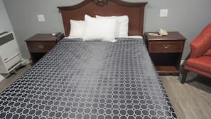 Free WiFi, linens