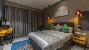 Minibar, in-room safe, blackout curtains, soundproofing