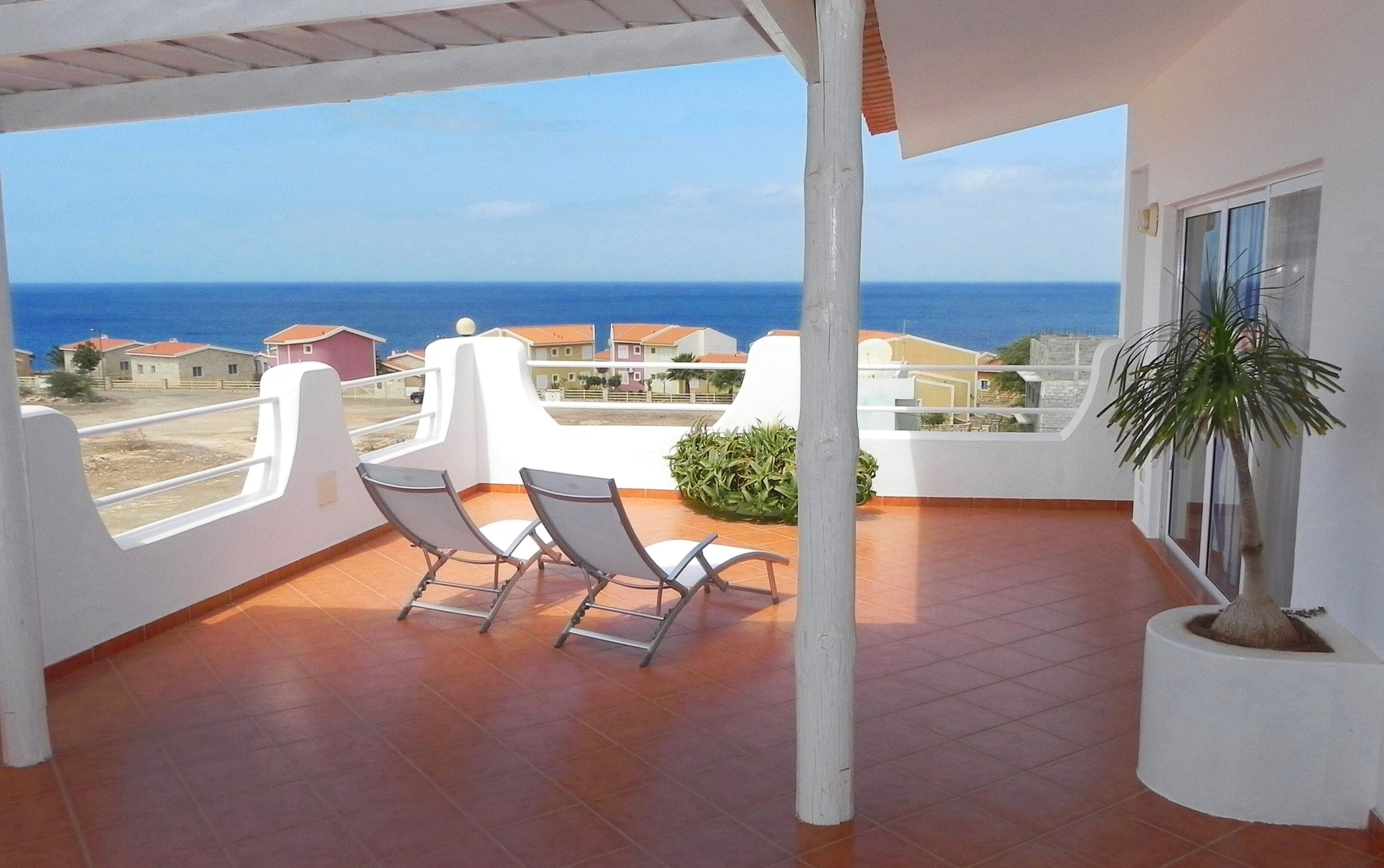 Nanette Penthouse - Elegant, Spacious, Stunning Sea Views in Maio in Maio, Cape Verde