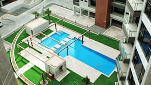 Seasonal outdoor pool