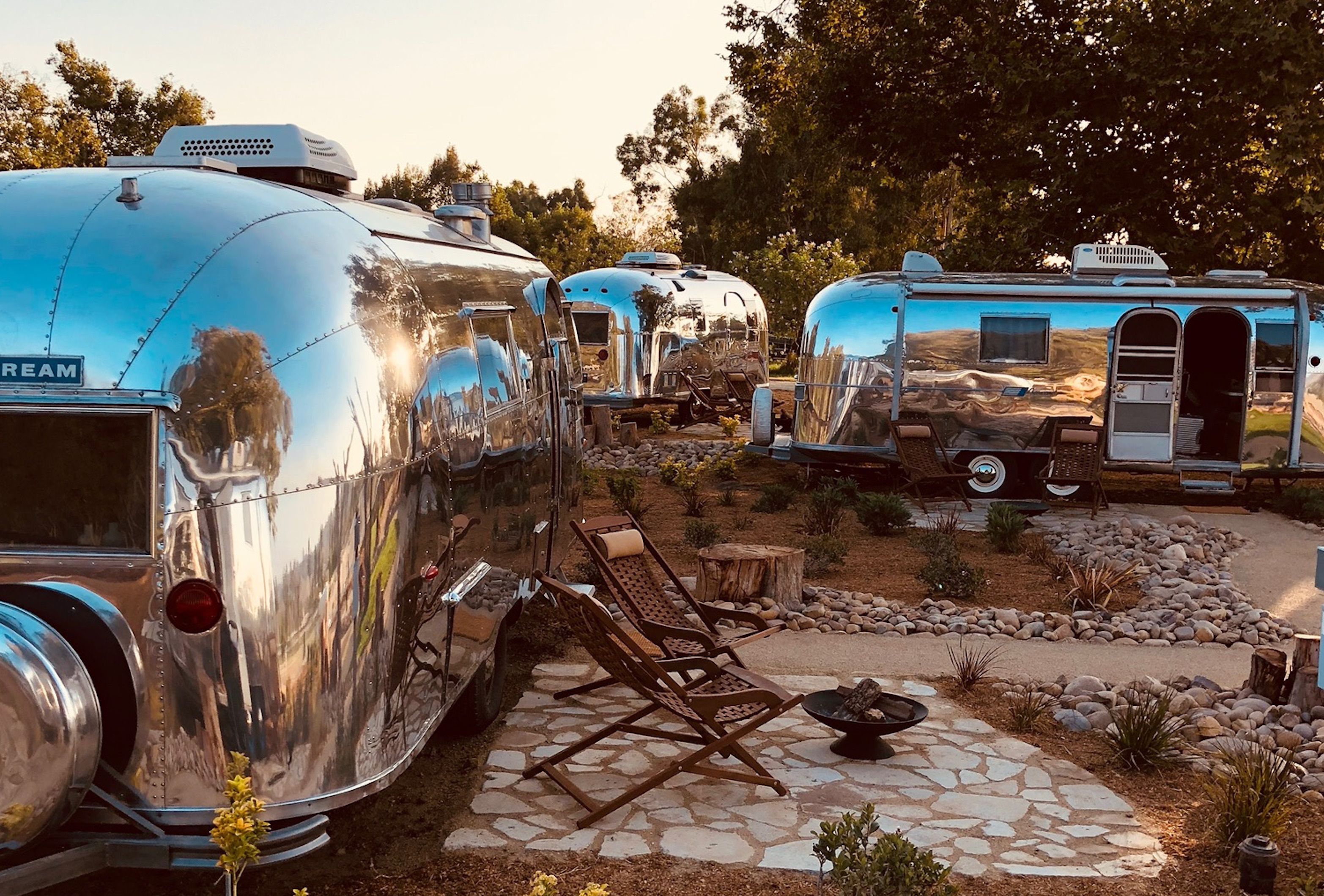 Silver Lining Airstream Trailer Camp in Temecula, United States