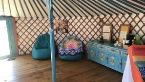 Individually furnished, blackout curtains, iron/ironing board