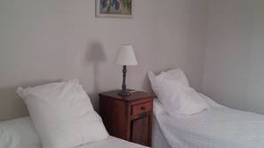 Individually decorated, individually furnished, desk, blackout drapes