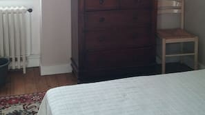 Individually decorated, individually furnished, desk, blackout drapes