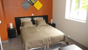 Individually decorated, individually furnished, iron/ironing board