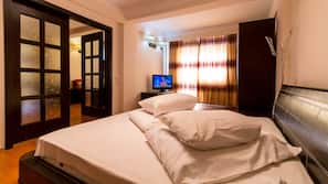 In-room safe, blackout curtains, soundproofing, free WiFi