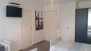 Blackout drapes, iron/ironing board, free cribs/infant beds, free WiFi