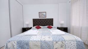 Wi-Fi de cortesia, roupa de cama