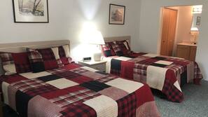 Premium bedding, blackout drapes, iron/ironing board, free WiFi