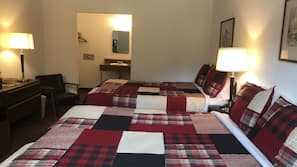 Premium bedding, blackout drapes, iron/ironing board, free WiFi