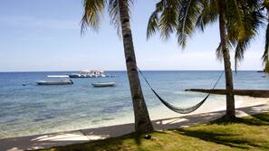 Private beach