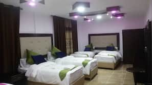 Free WiFi, linens