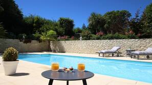 Una piscina climatizada