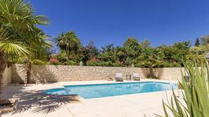 Una piscina climatizada